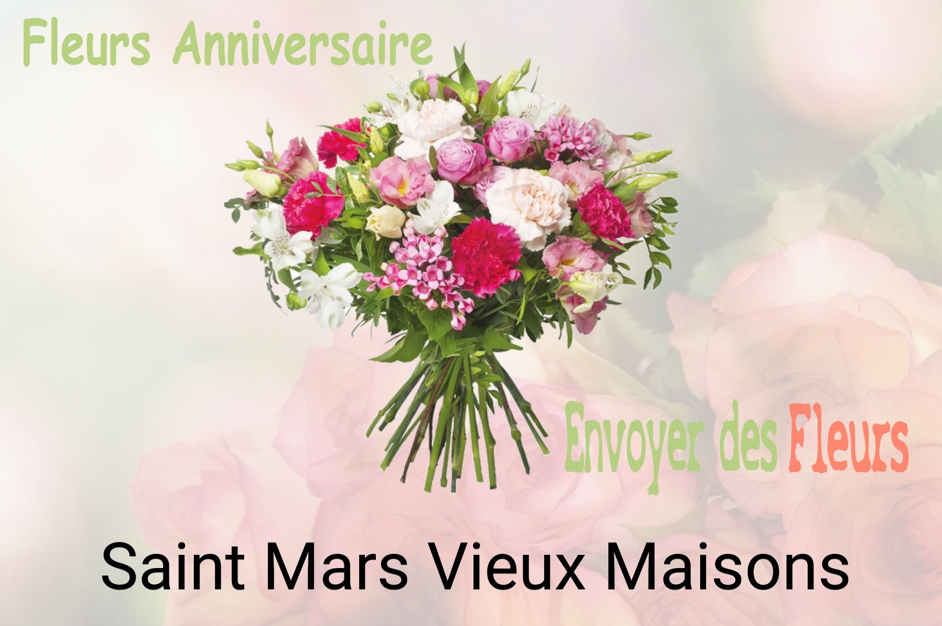 Bouquet de fleurs d’anniversaire livré à Saint-Mars-Vieux-Maisons