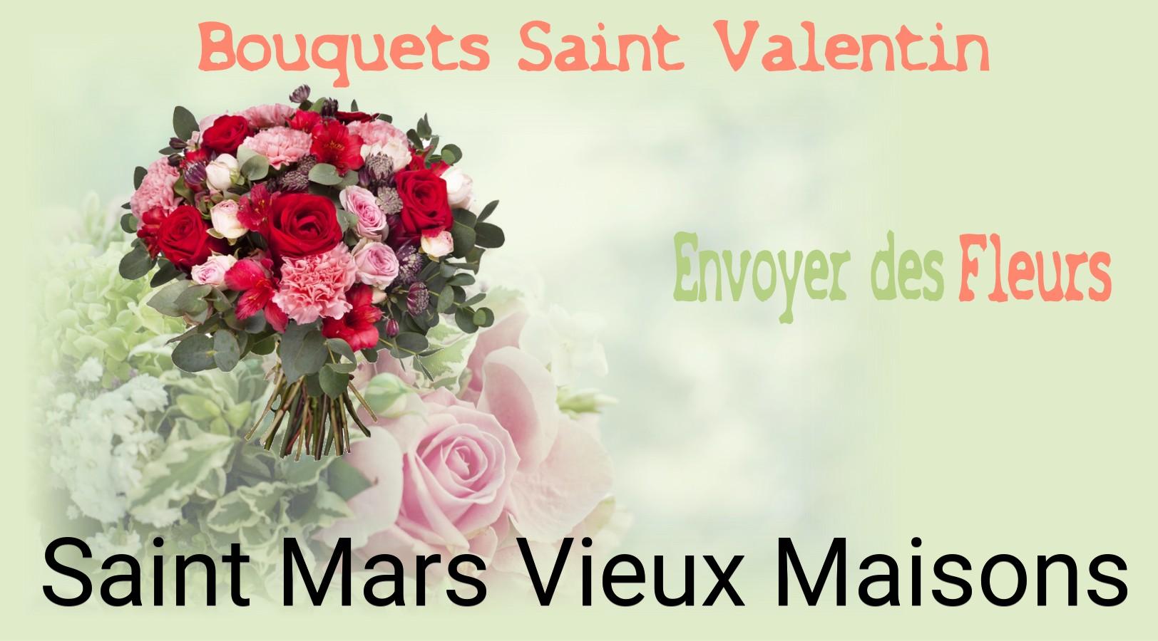 Roses de Saint-Valentin livrées à Saint-Mars-Vieux-Maisons
